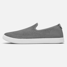 Allbirds Tree Loungers- LIMITED EDITION: Mist (White Sole) Slip Ons Slip On