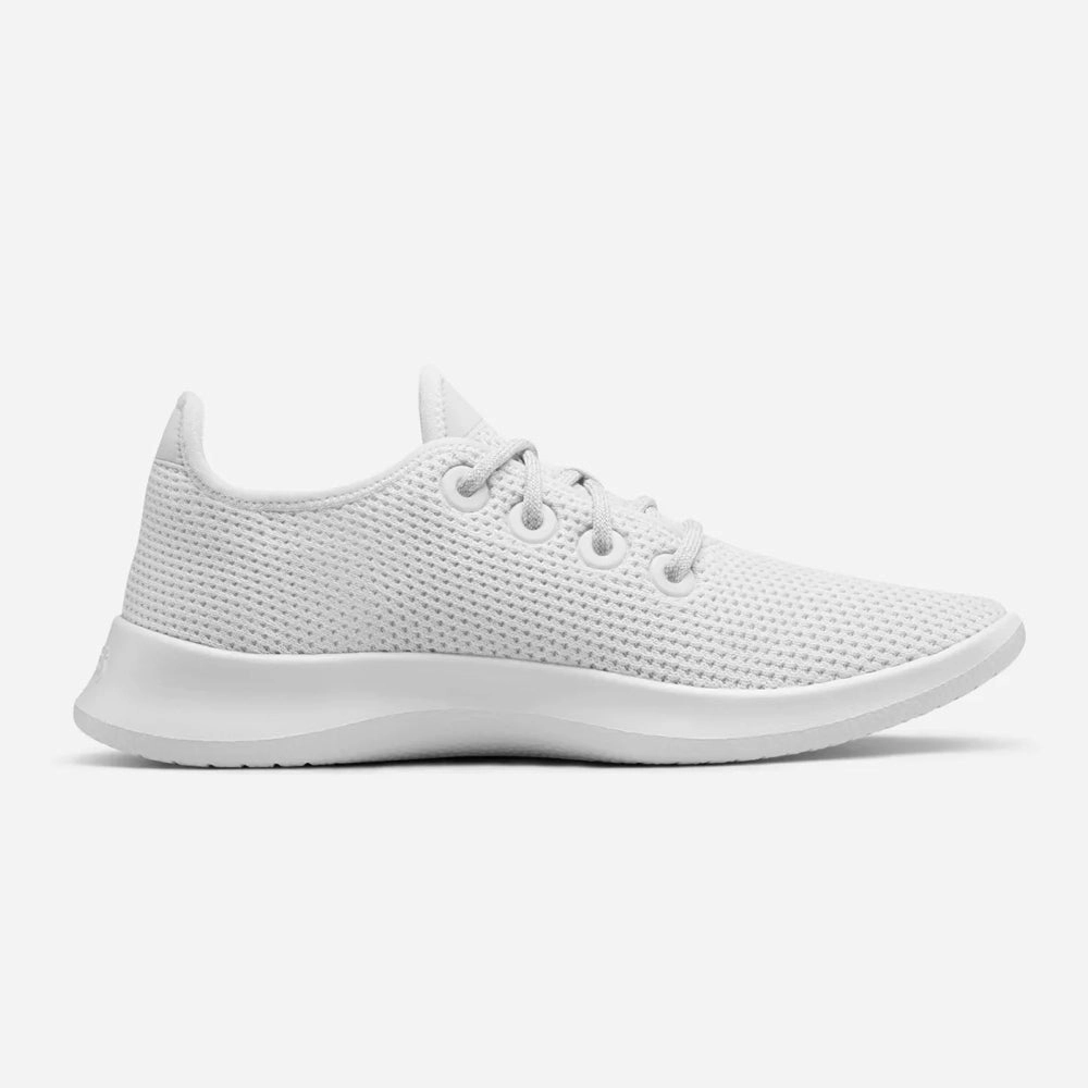 Cloud Running Shoes Allbirds Tree Runners - CLASSICS: Chalk (White Sole)