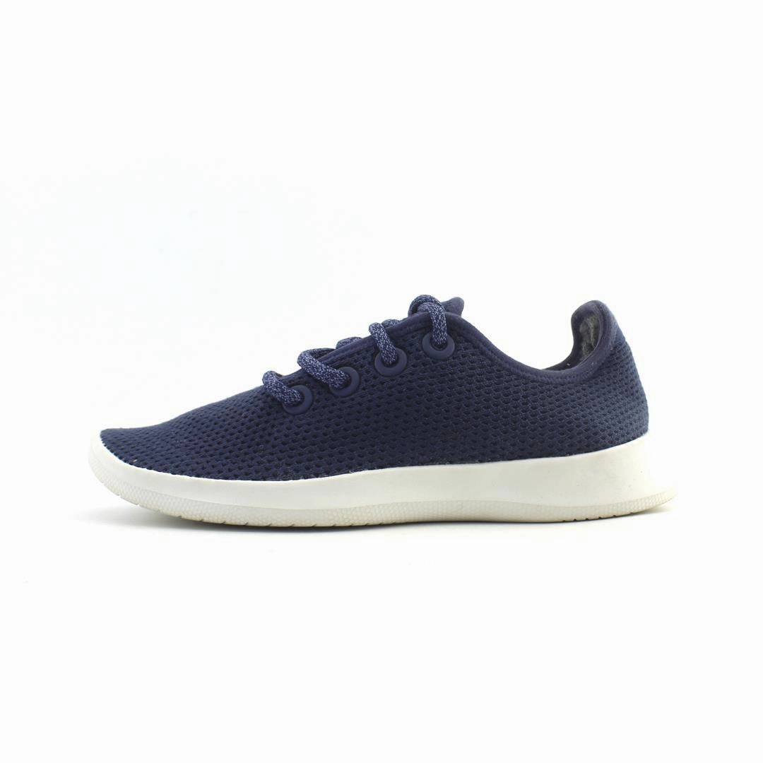 Allbirds Tree Runners - CLASSICS: Kauri Marine Blue (White Sole) EX Recommended Neutral Running Shoes