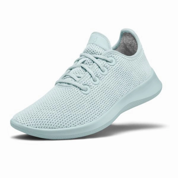 Allbirds Tree Runners - LIMITED EDITION:  Freeze (Light Blue Sole) On Run Tennis Shoes