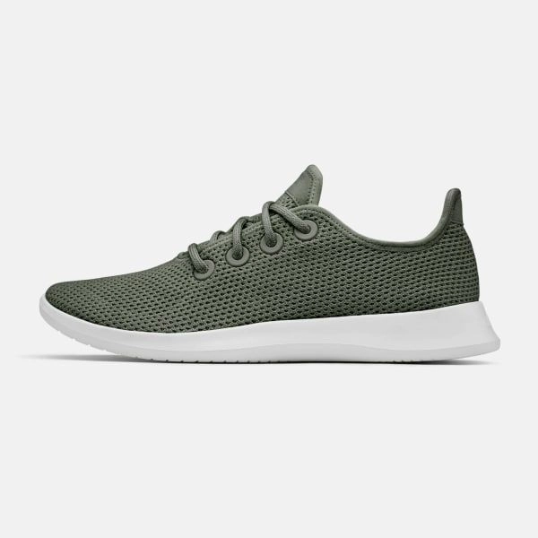 Allbirds Tree Runners - LIMITED EDITION: Olive Green  (White Sole) Running Shoes Prices Comparison