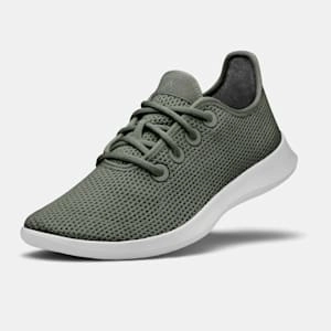 Allbirds Tree Runners - LIMITED EDITION: Olive Green  (White Sole) How Running Shoes Should Fit