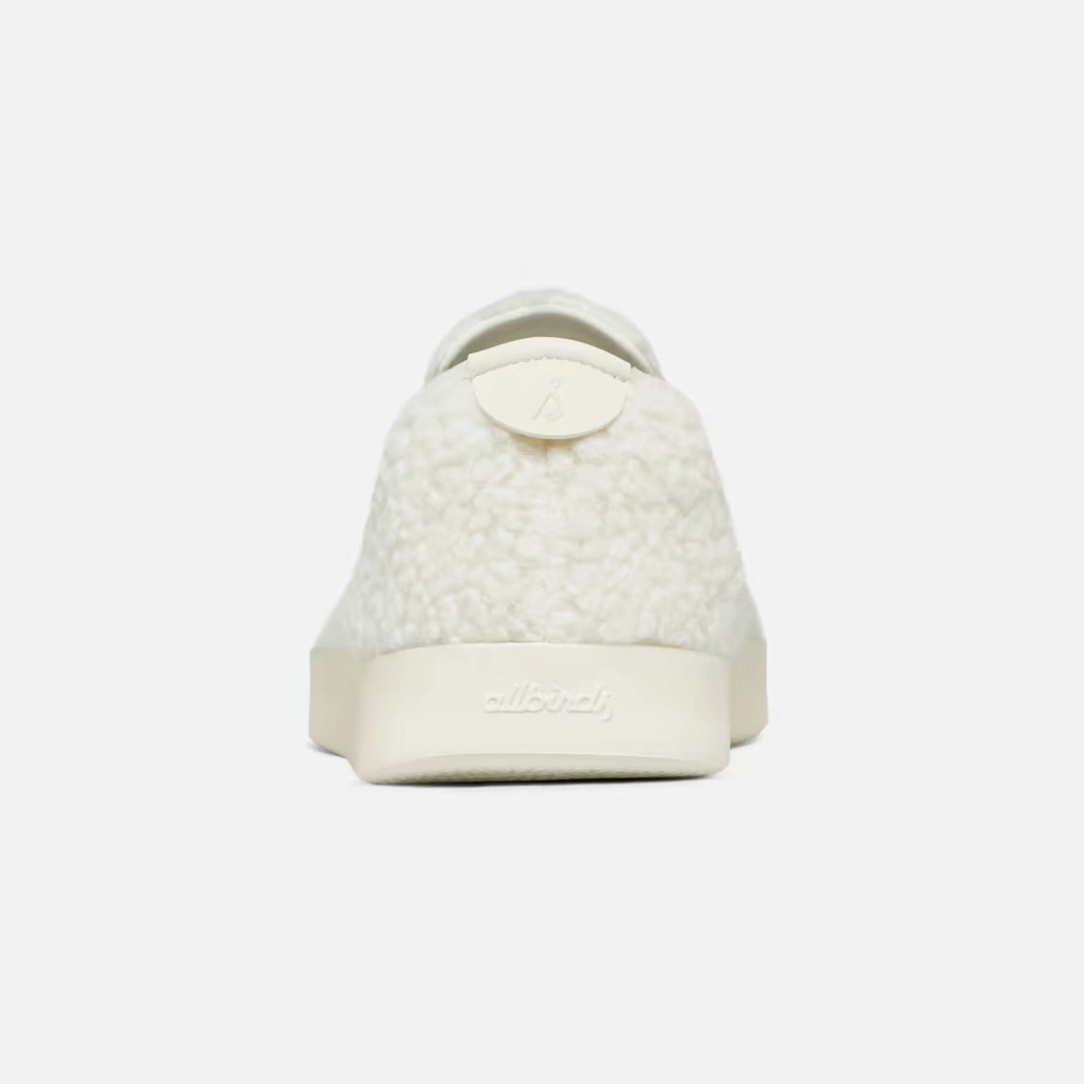 Slip On Bowling Shoes Allbirds Wool Lounger Fluffs- LIMITED EDITION: Natural White (Cream Sole)