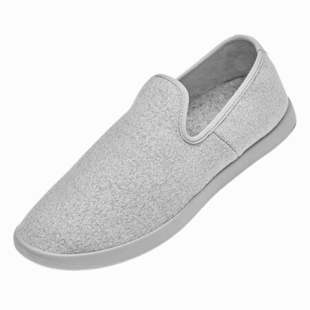 Bzees Slip On Allbirds Wool Loungers - CLASSICS: SF Grey (Grey Sole)