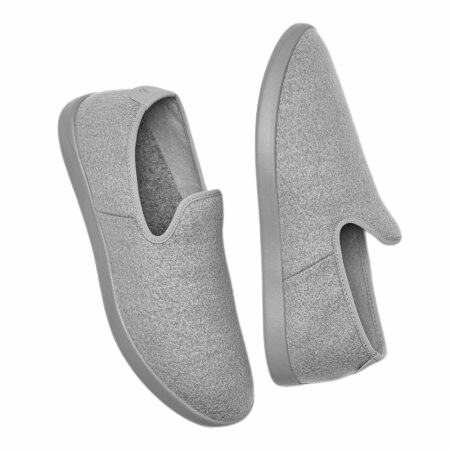 Allbirds Wool Loungers - CLASSICS: SF Grey (Grey Sole) Slip On Non Slip Work Shoes