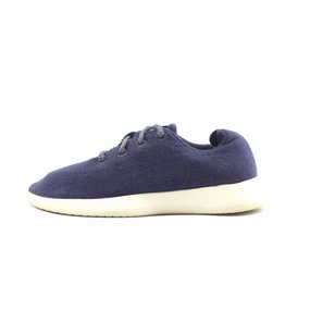 Allbirds Wool Runners - LIMITED EDITION: Navy Blue (Cream Sole) EX Go Outdoors Running Shoes
