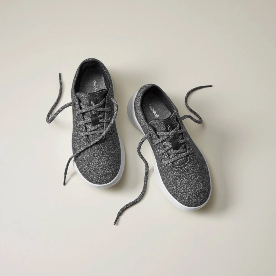 Best Overpronation Running Shoe Allbirds Wool Runners Go - Dark Grey (Light Grey Sole)
