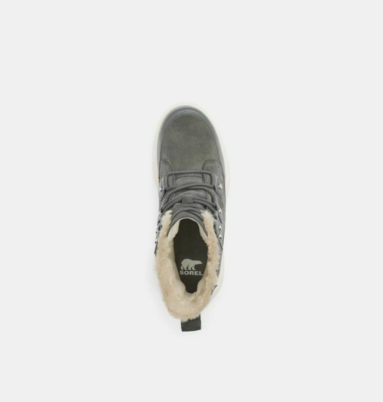 Sorel Women's Sorel Explorer II Joan - Grill/Fawn Difference Between Snow Boots And Hiking Boots