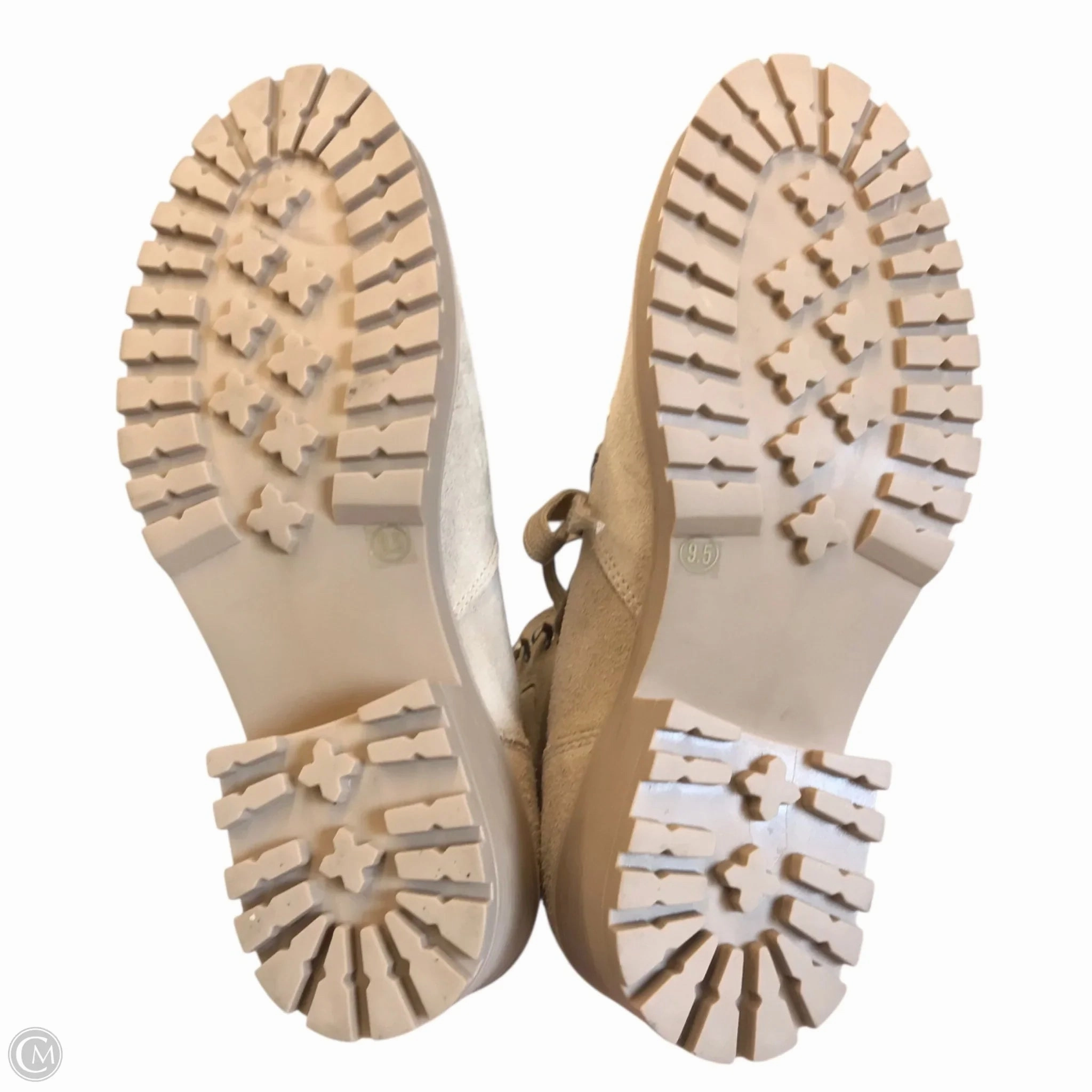 Pointed Toe Combat Boots Boots Combat By Steve Madden In Tan, Size: 9.5