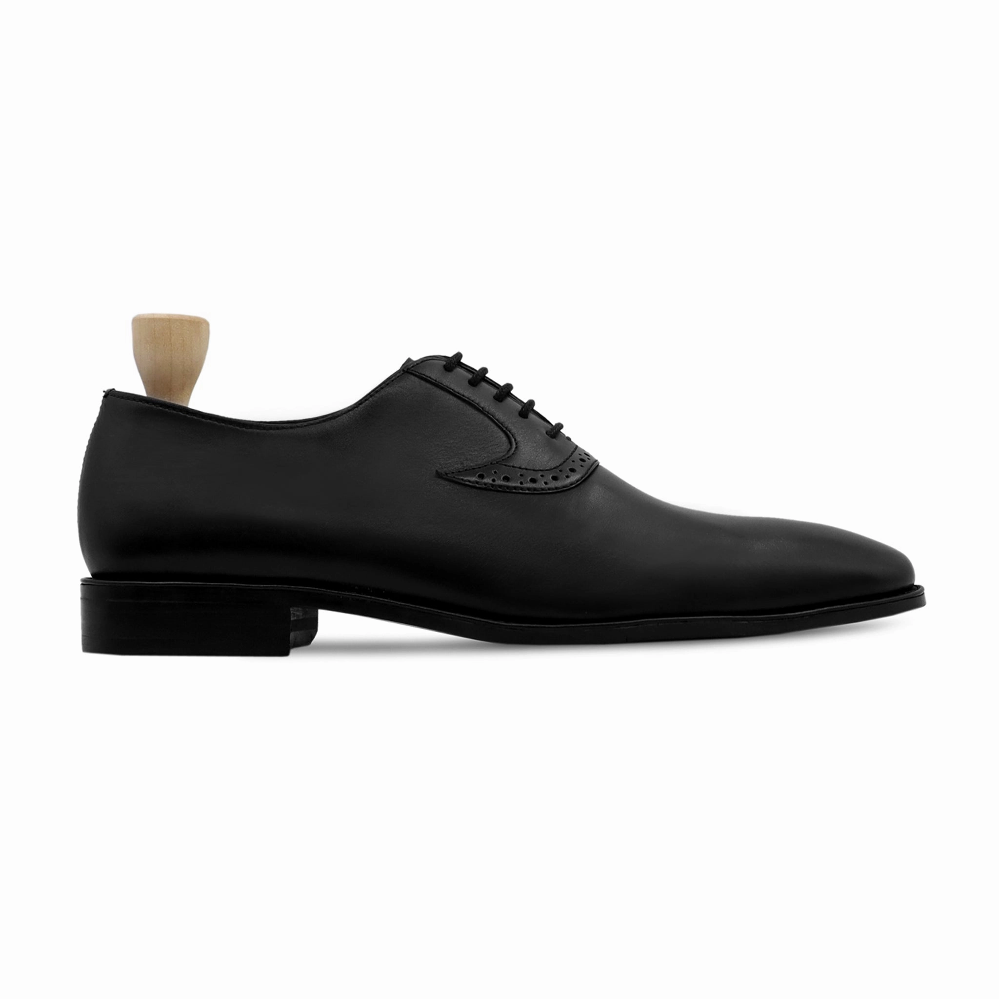 Alegria Shoes Oxfords Charcoal - Men's Black Calf Leather Oxford
