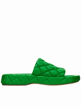 Padded Slide (709004VBRR0-3708-PEA-GREEN) Crock Sandals