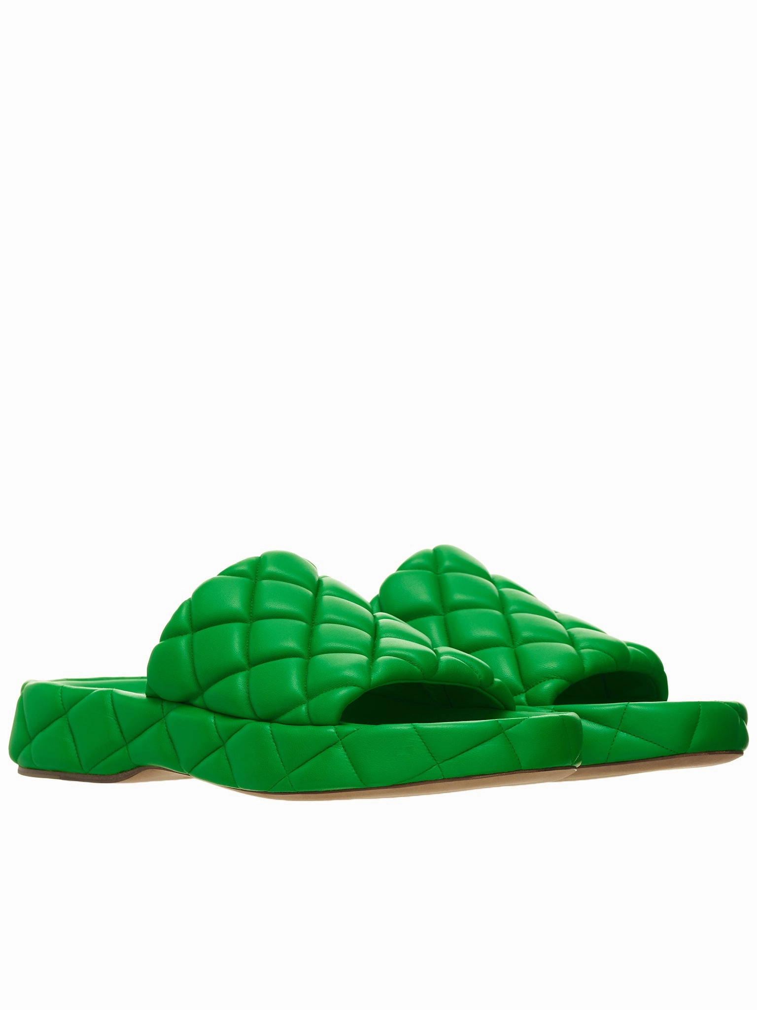 Formal Dress Sandals Padded Slide (709004VBRR0-3708-PEA-GREEN)