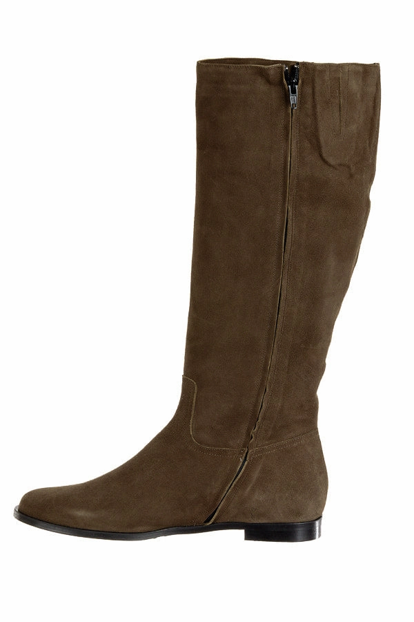 Boots To Wear With Midi Dress Am Alani Taupe