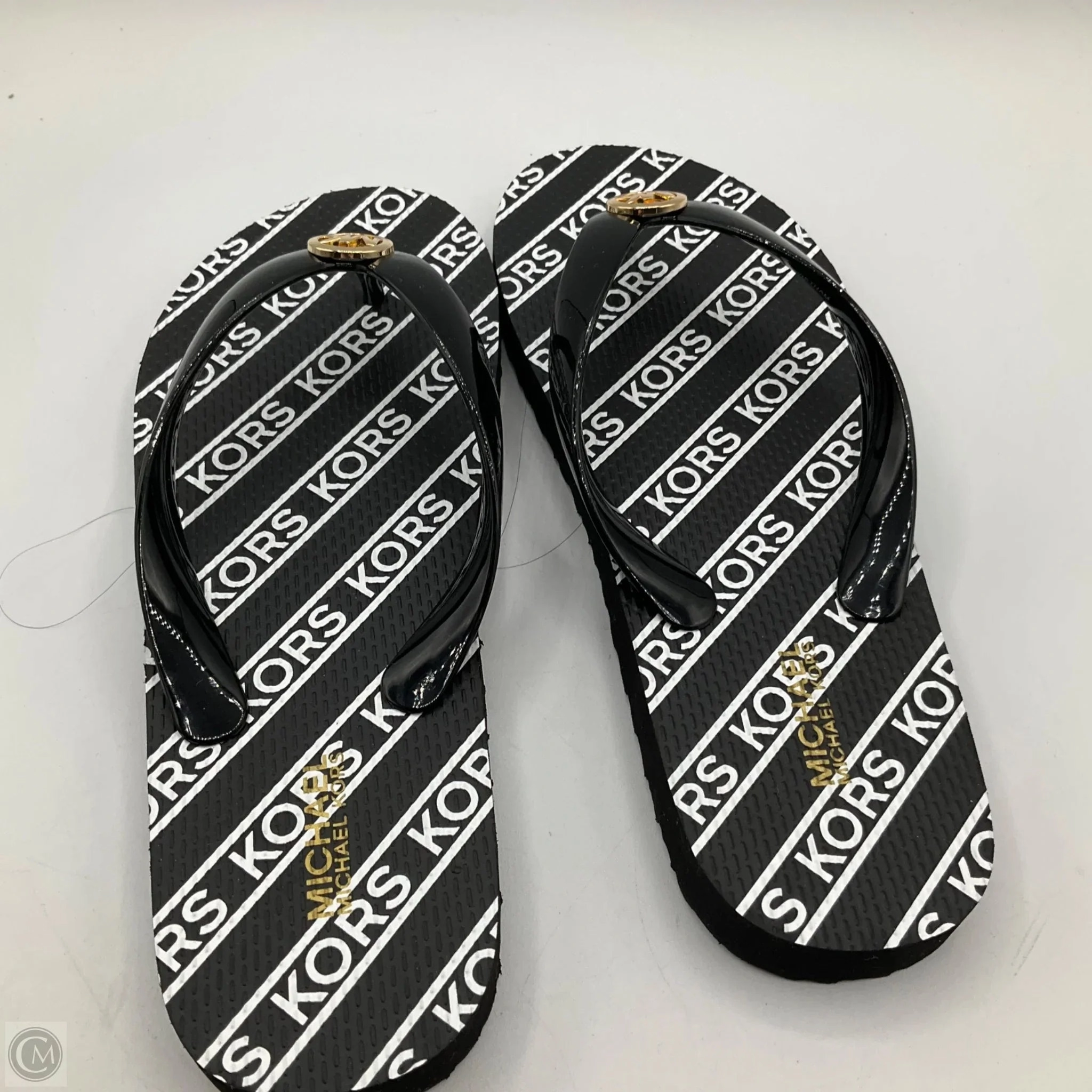 Flip Flops Pretty Sandals Flip Flops By Michael By Michael Kors In Black, Size: 6