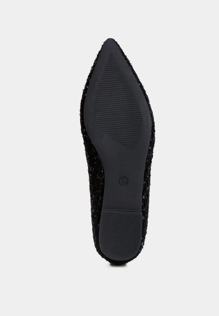 Flat Sole Derby Shoes aria flat