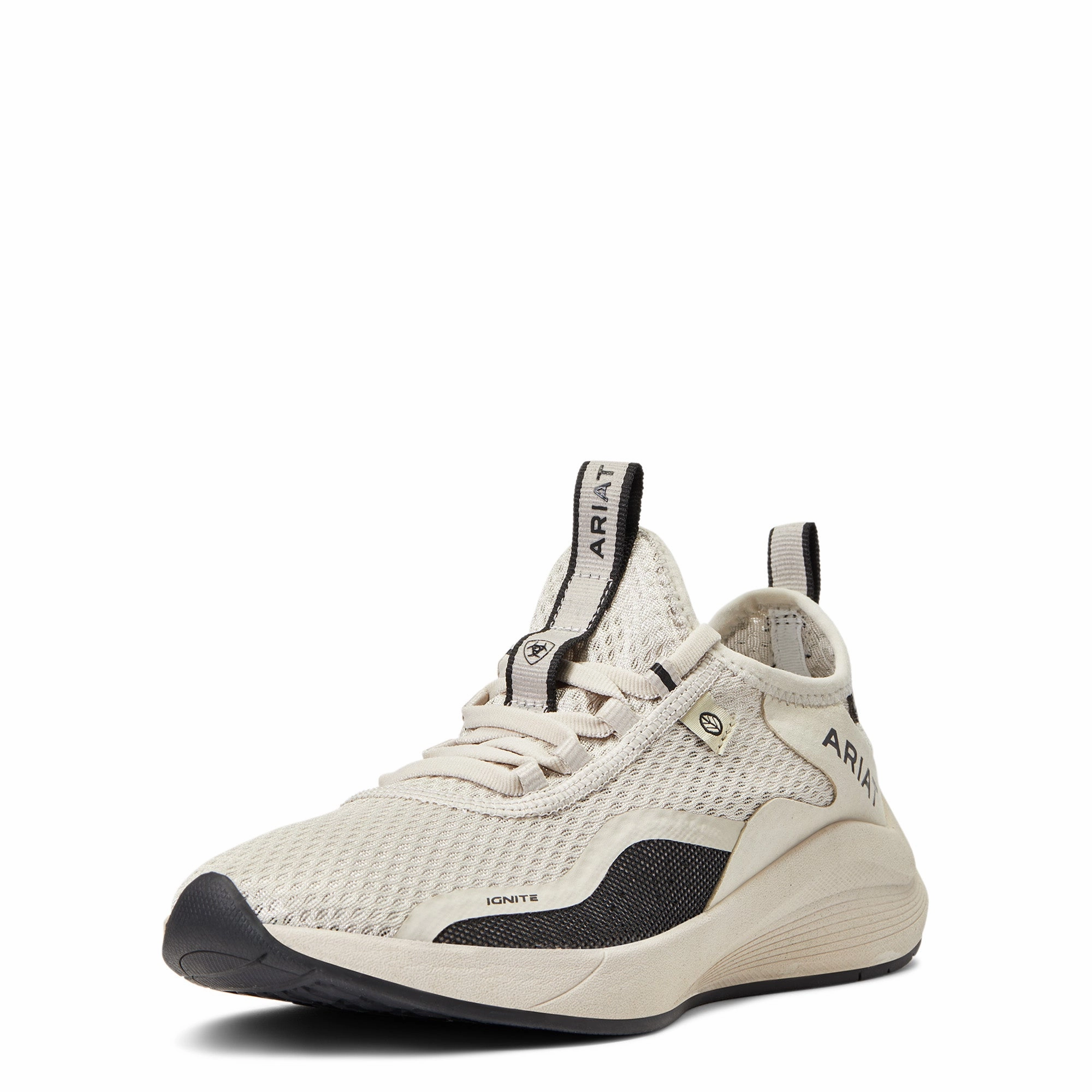 Nike Tennis Shoes Air Ariat Ladies Ignite Eco Cream Lace Up Shoes 10040407