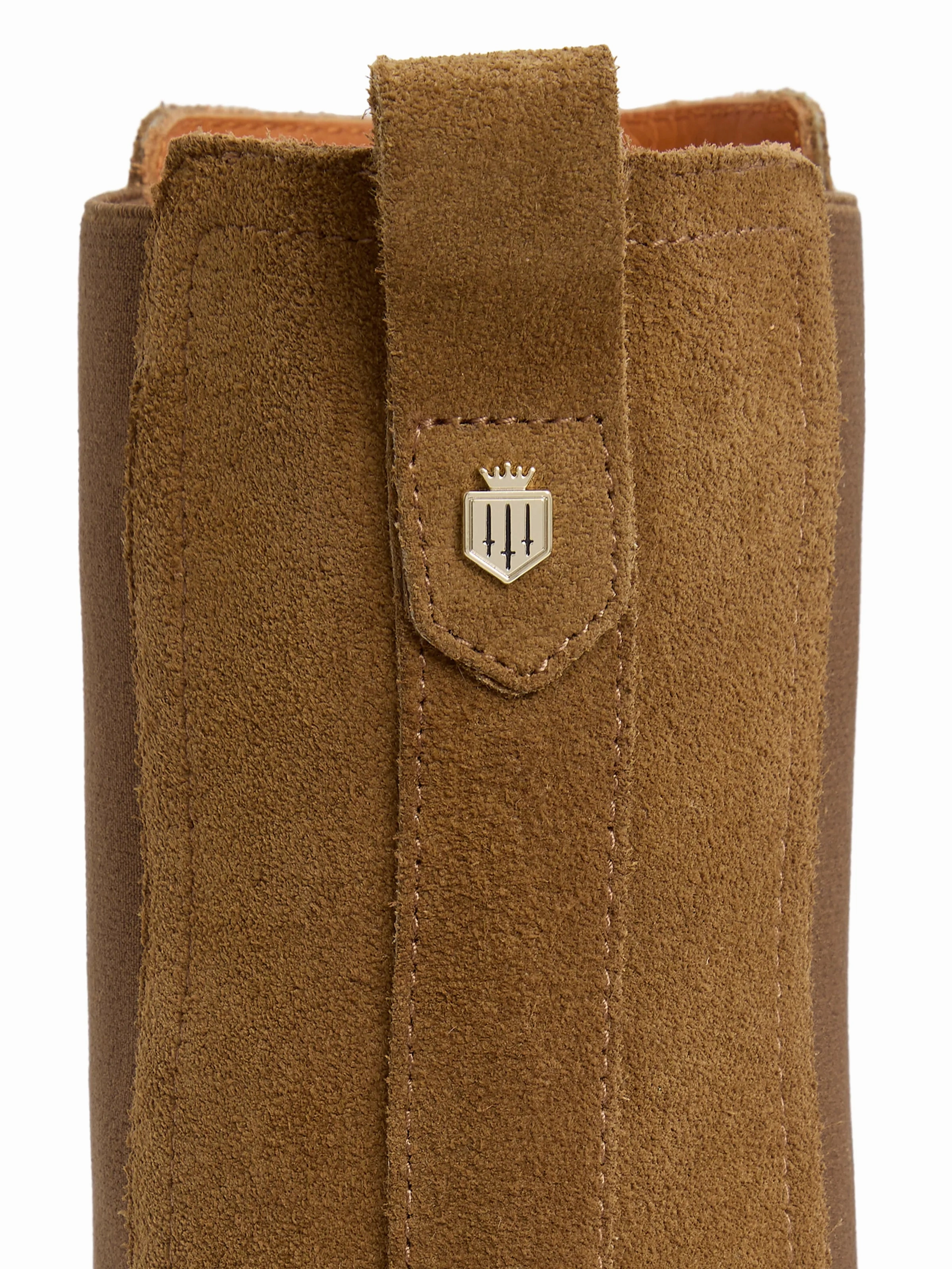 Banana Republic Combat Boots Heeled Boudica - Tan Suede