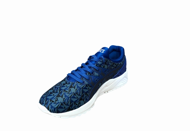Asics scarpa sneakers da uomo Gel Kayano Trainer Evo H621N 4950 blu Pastry Sneakers