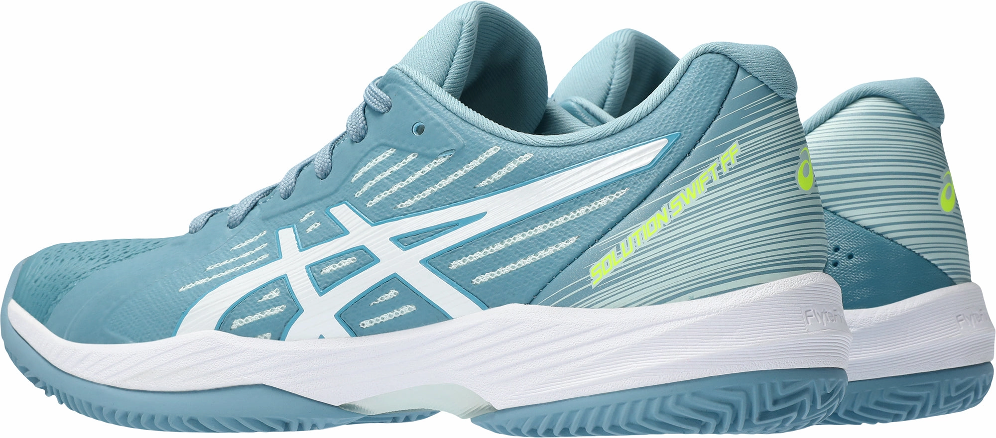 Running Shoes Vs Tennis Shoes Asics Solution Swift FF Clay Womens Tennis Shoes - Blue