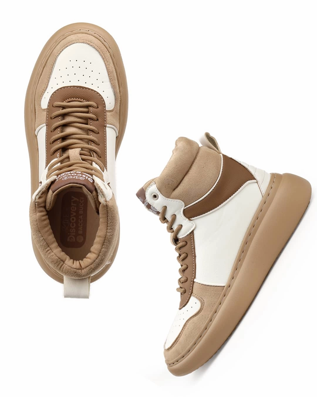 Sneakers Soft 7 Bacca Bucci  Discovery Noir Womens High-Top Sneakers