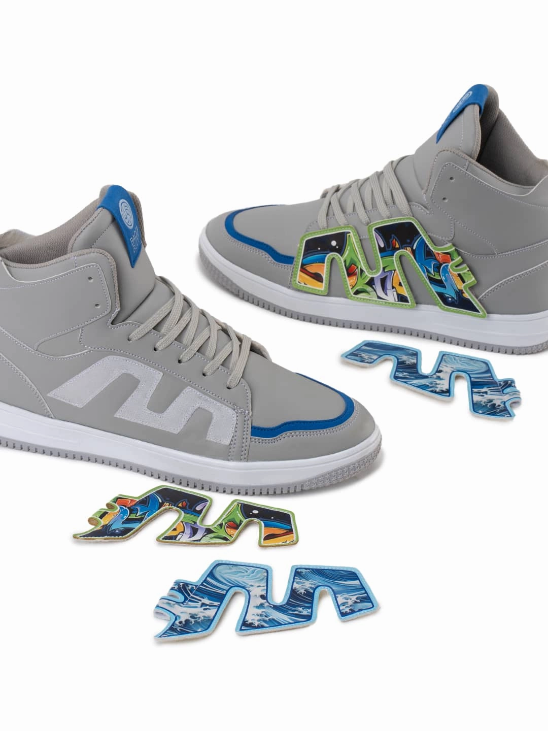 Sneakers At Tj Maxx Bacca Bucci High-Top PATCH-PLAY Men's Sneakers