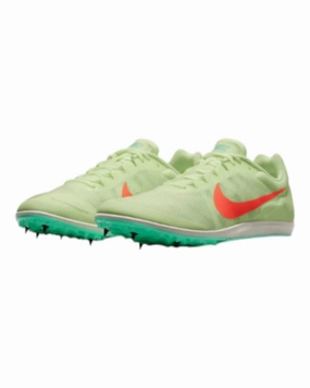 Men's Rival D 10 Shoes In Barely Volt/hyper Org Nike Spikeless Golf Shoes
