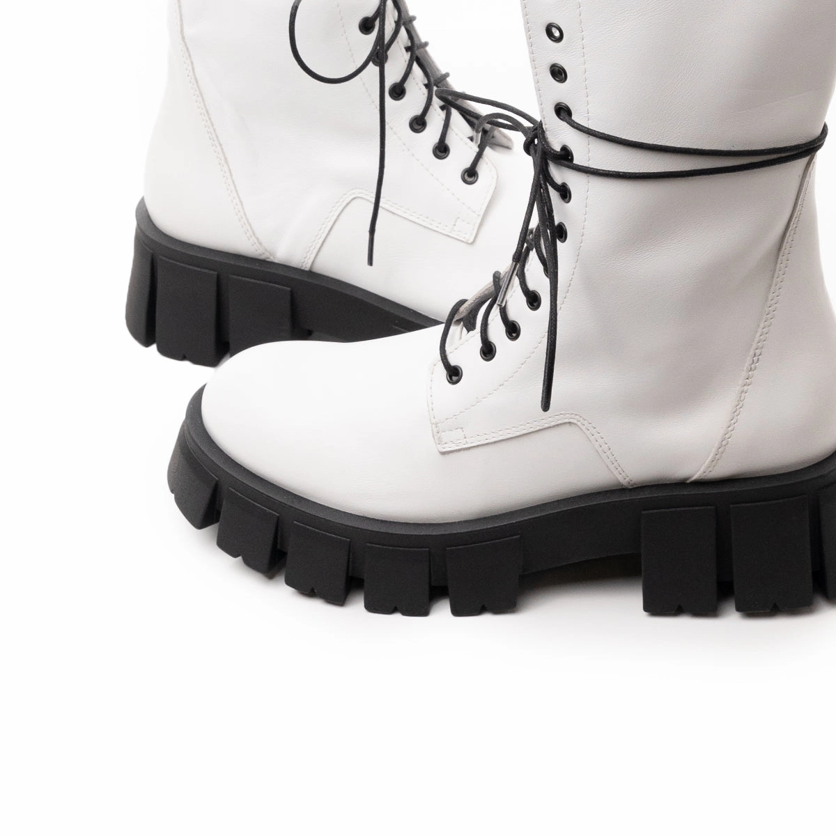 Cross Country Ski Boots Bangkok White Leather