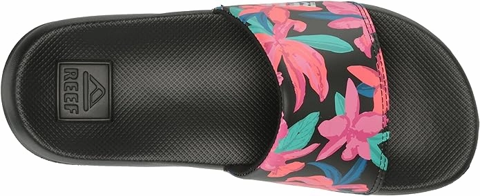REEF Kids One Slide Sandal-Tropicana Slip On Slides