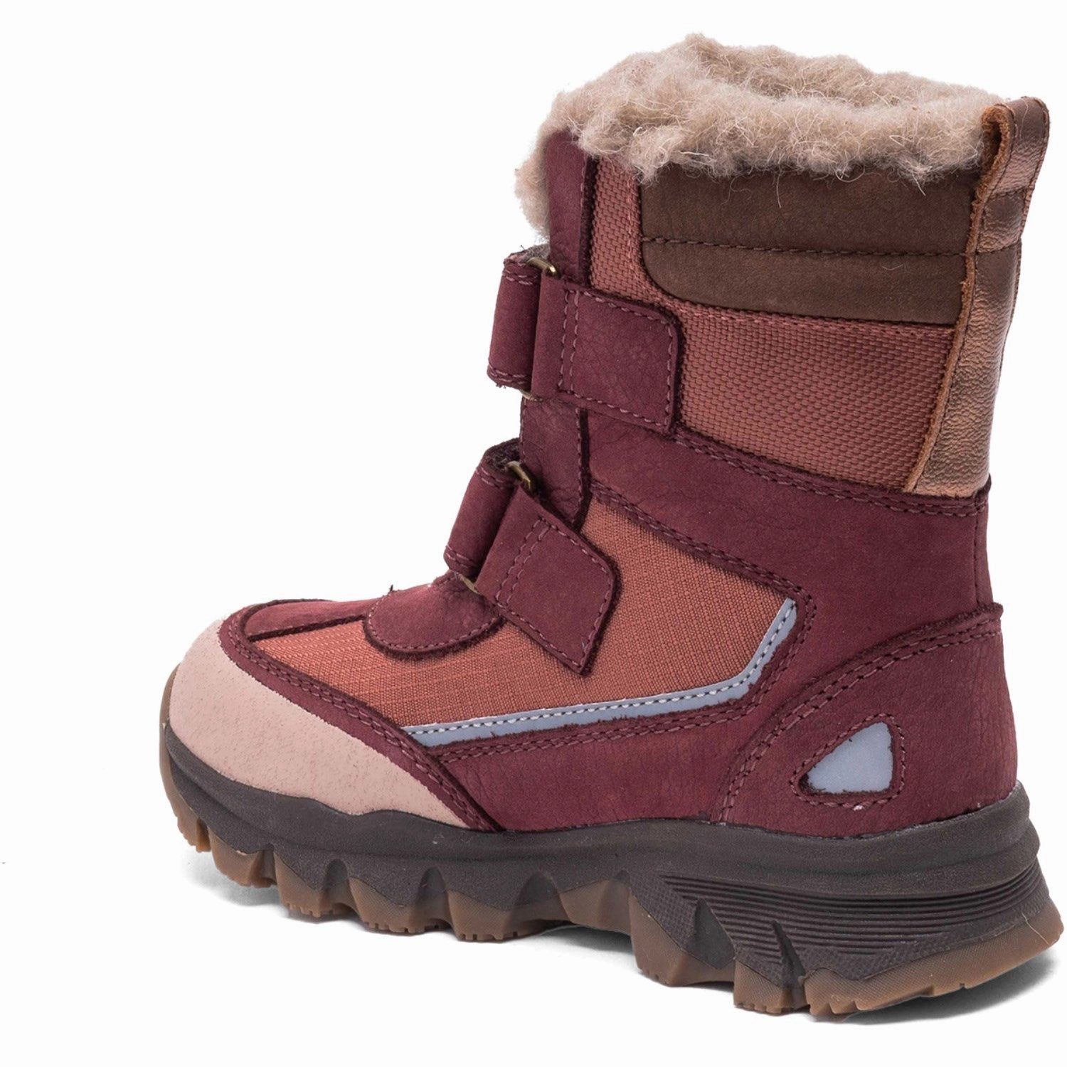 Bisgaard Burgundy Eddie Tex Tex Kingshow Snow Boots