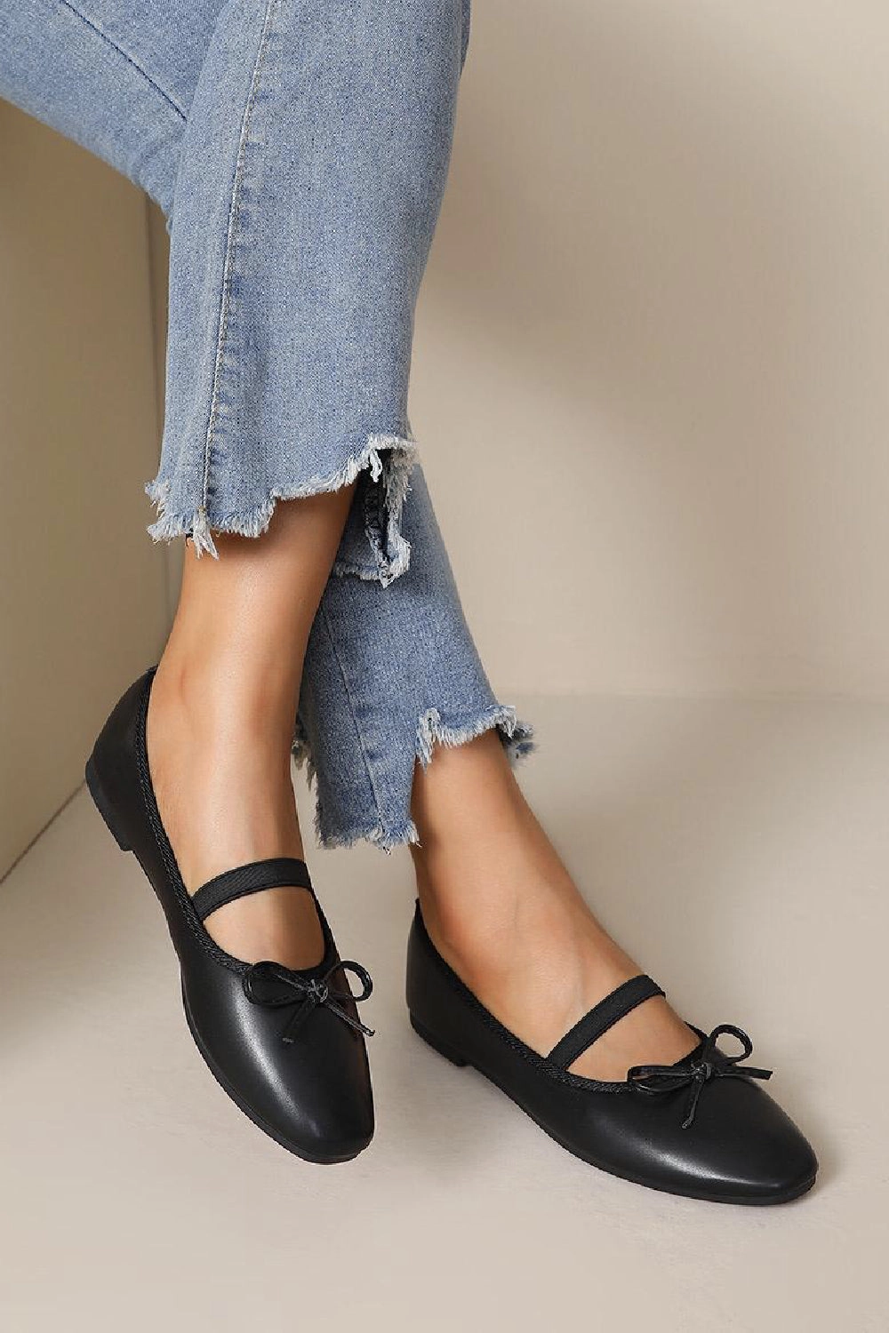 Lace Up Platform Oxfords BLACK BOW DETAIL SLIP ON FLATS MARY JANE BALLET PUMPS SHOES