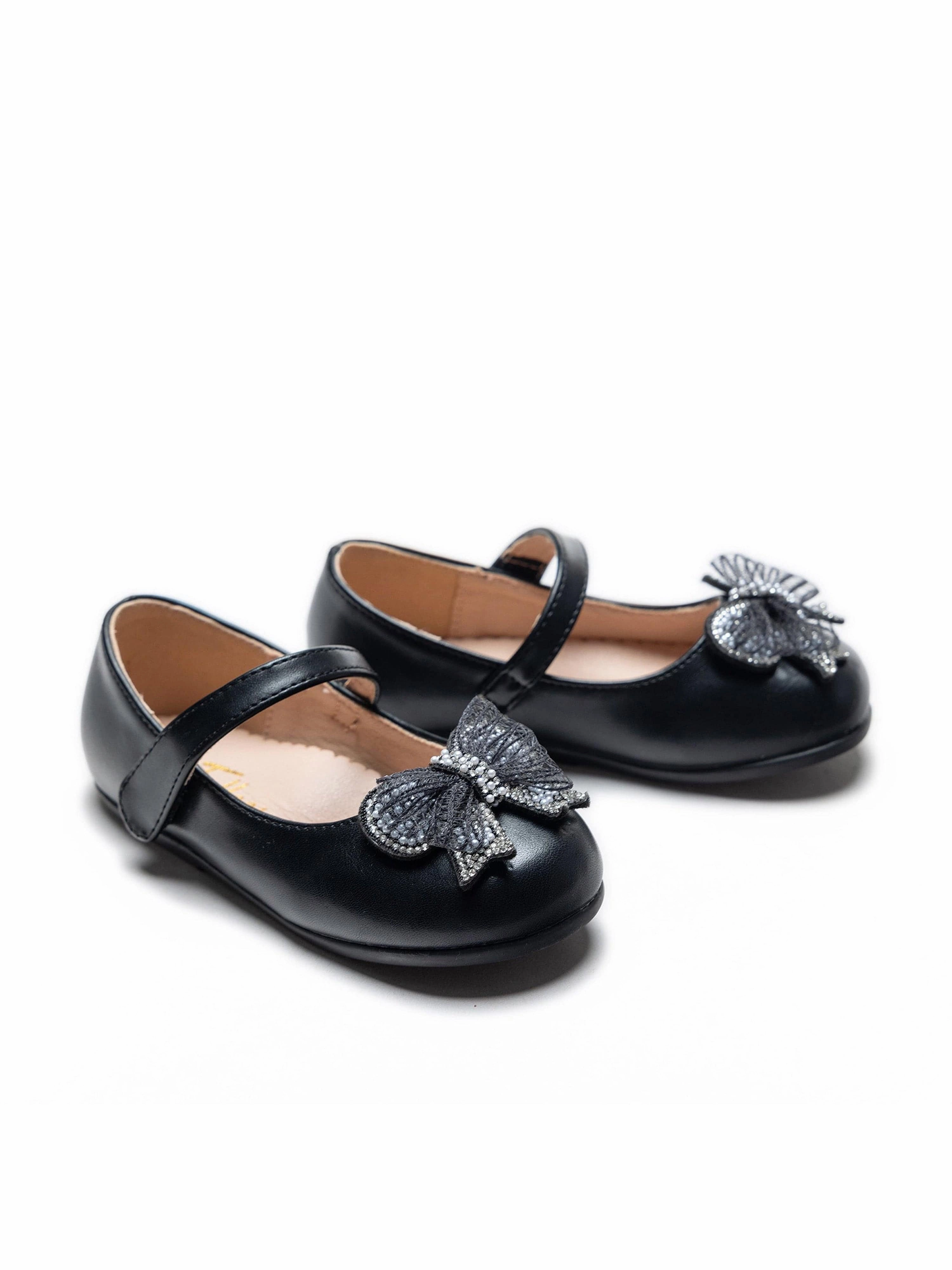 Wedding Guest Outfits With Flat Shoes Black Charlotte Ribbon Flats