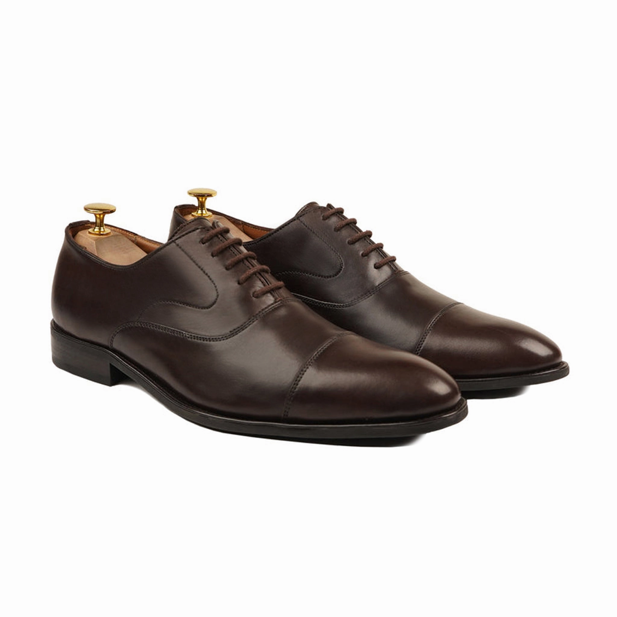 And Oxfords Outfits Wickford - Men's Dark Brown Calf Leather Oxford Shoe