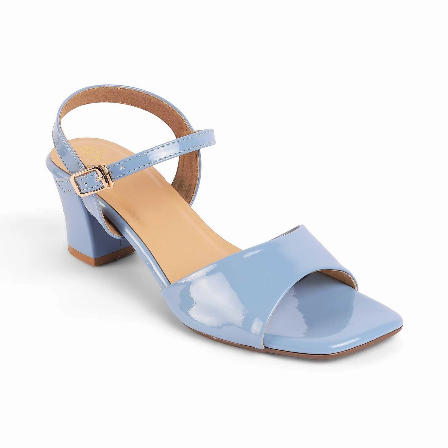 A New Day Sandals Tresmode Solor Blue Women's Casual Block Heel Sandals
