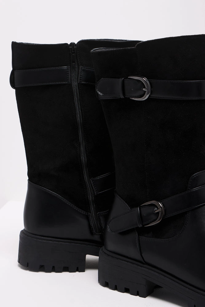 Boot Black Over The Shoe Rubber Boots