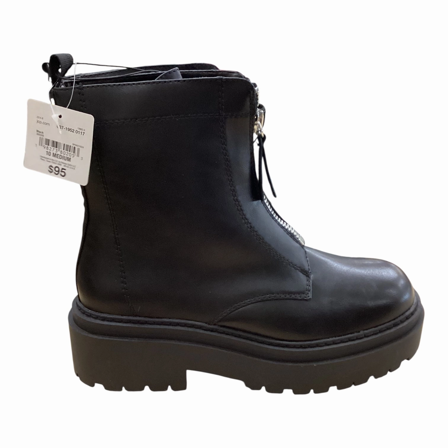 1990 Combat Boots Boots Combat By Arizona In Black, Size:10