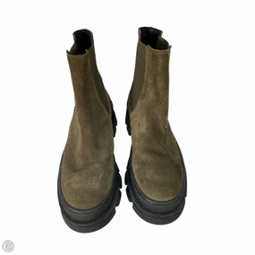 Boots Combat By Clothes Mentor In Green, Size: 7.5 Combat Boots Flat Heel