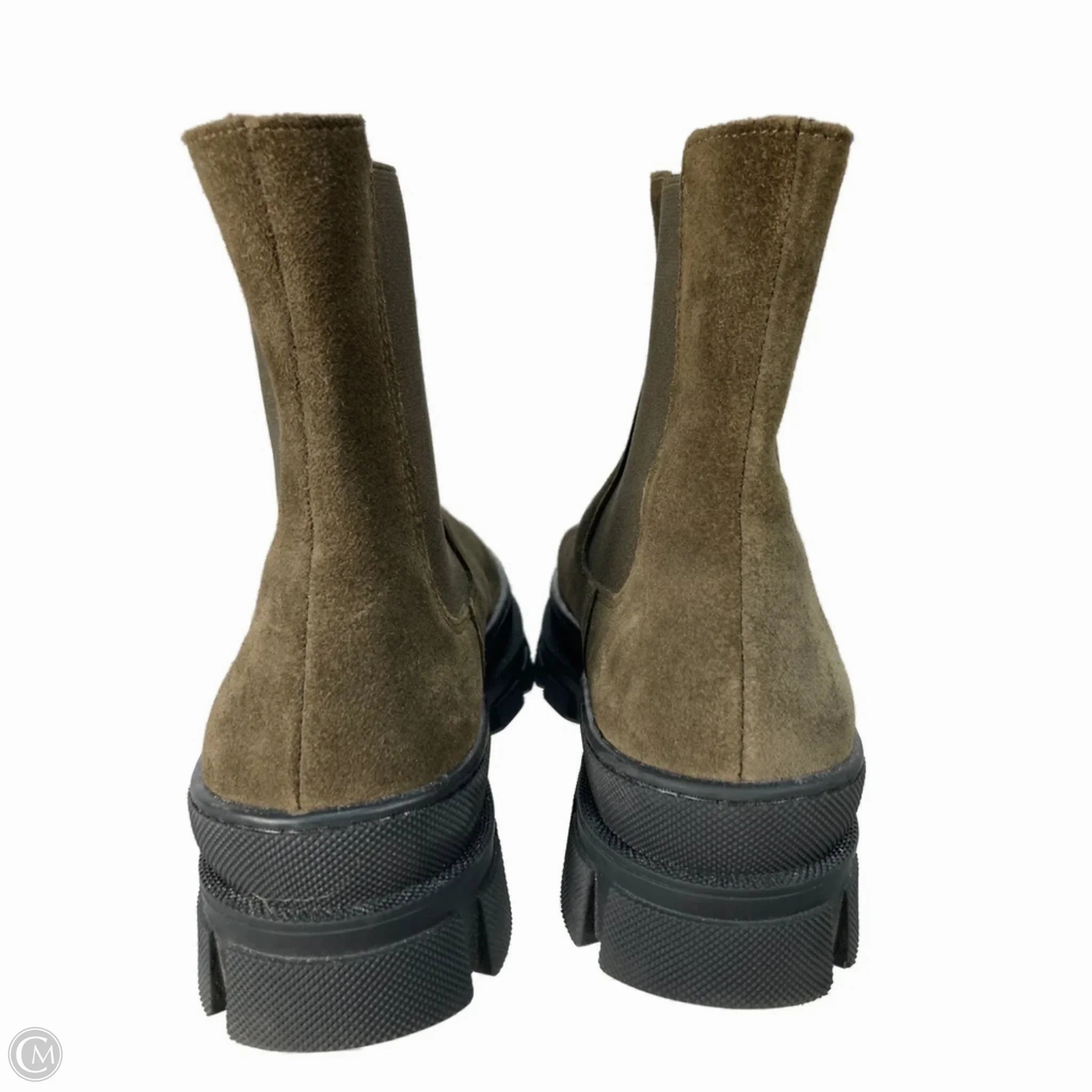 Combat Boots And Cargo Pants Boots Combat By Clothes Mentor In Green, Size: 7.5