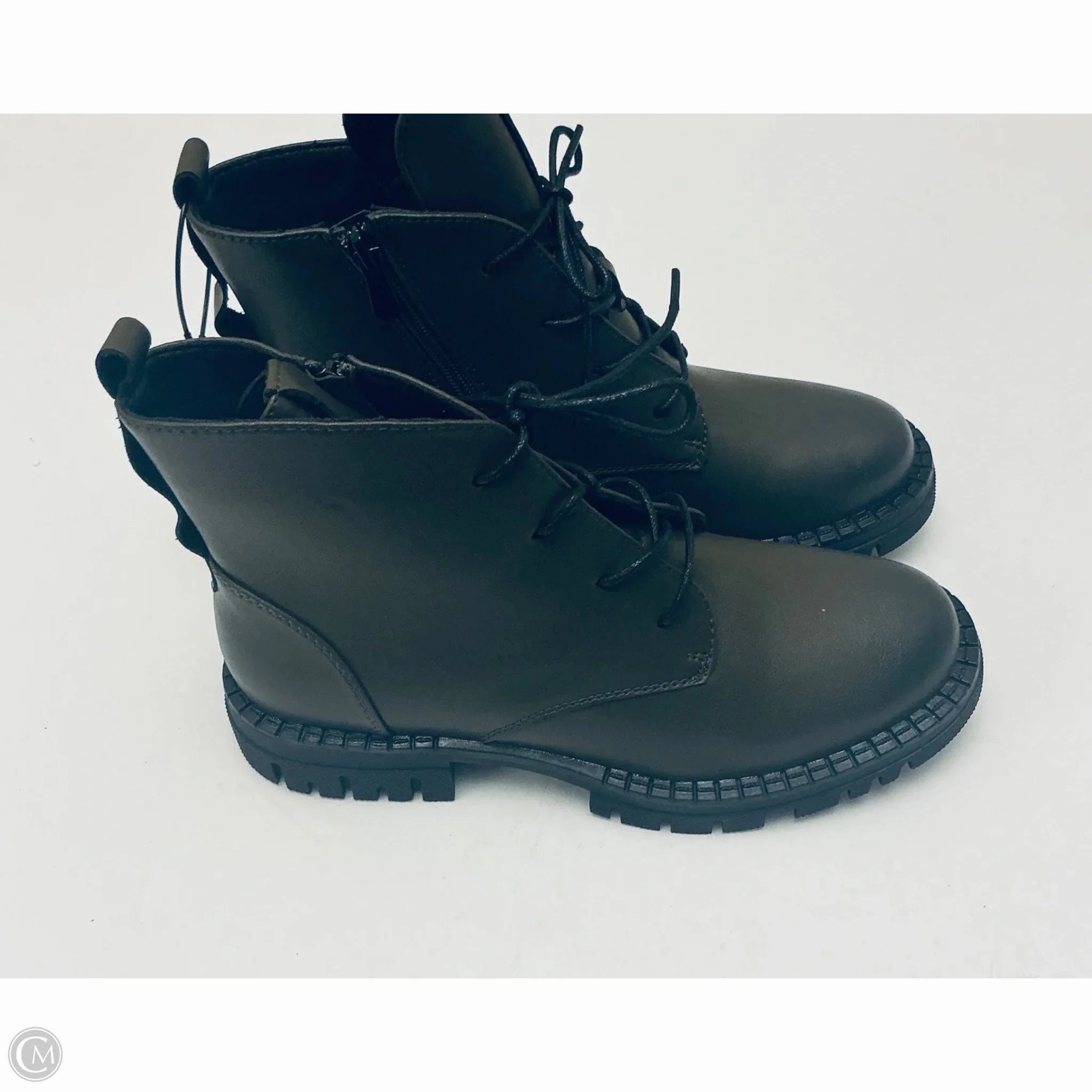 Boots Combat By Clothes Mentor In Green, Size: 9 Ethical Combat Boots