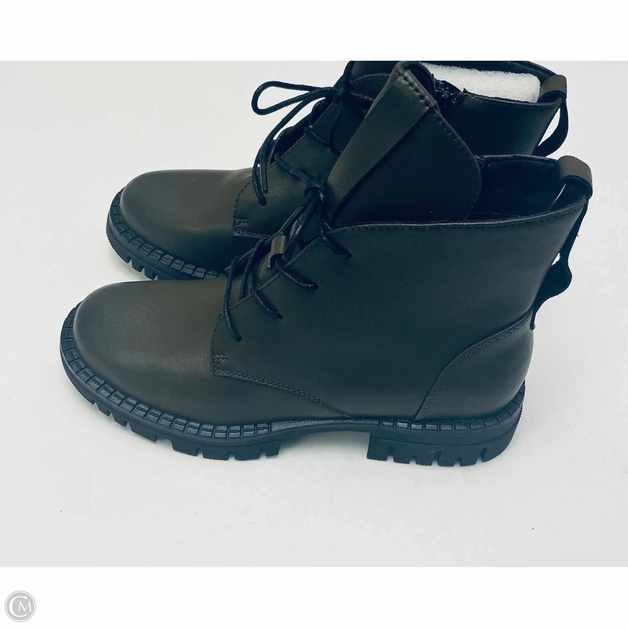 Boots Combat By Clothes Mentor In Green, Size: 9 Karen Combat Boot