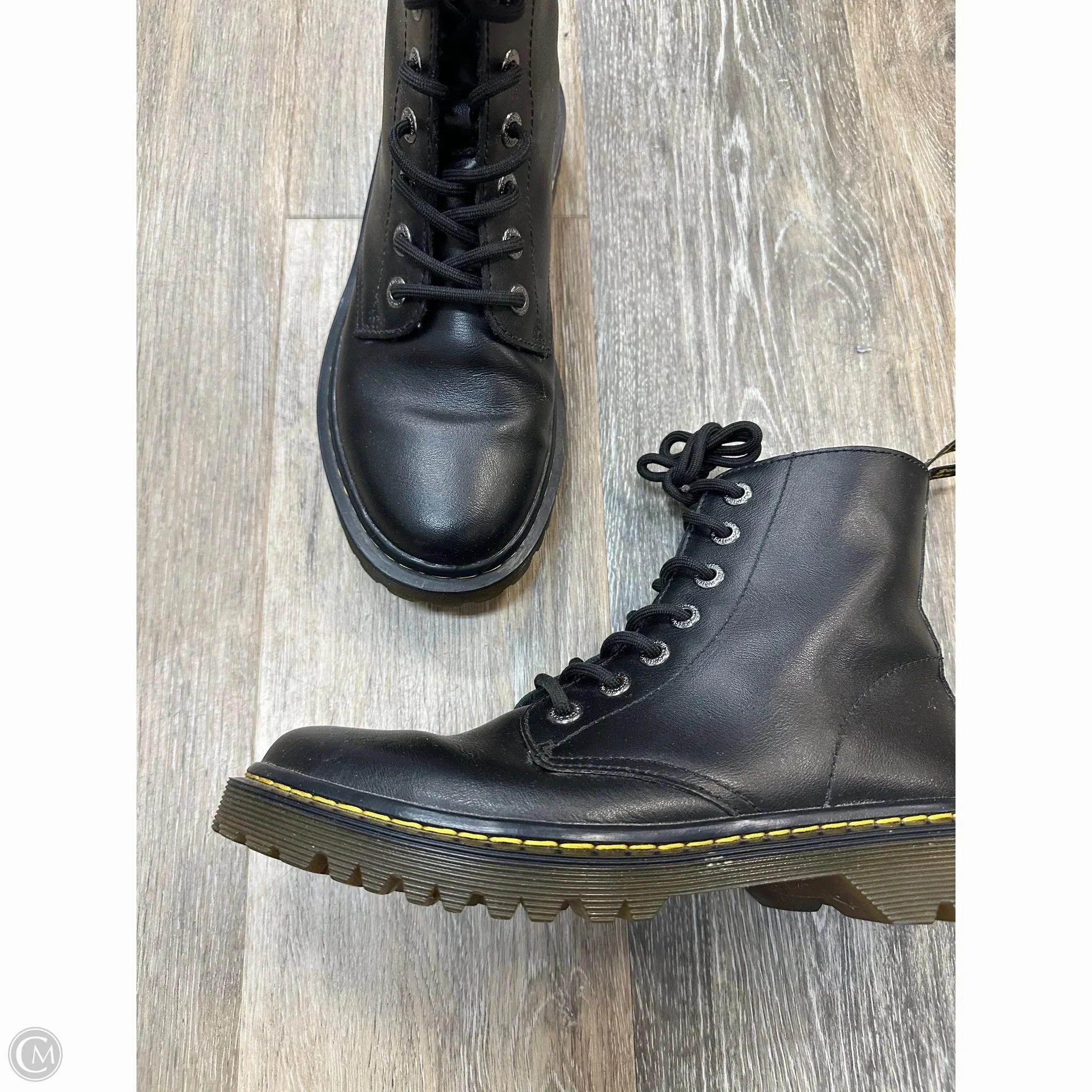 Refresh Combat Boots Boots Combat By Dr Martens In Black, Size: 8