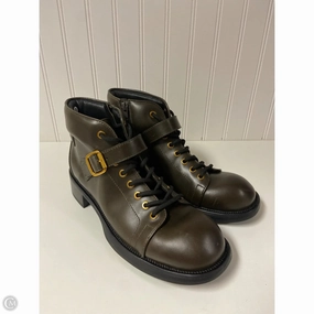 Boots Combat By Jeffrey Campbell In Brown, Size: 10 Combat Boots Fit