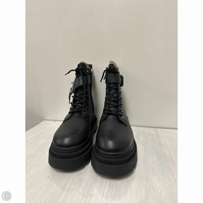 Boots Combat By Michael By Michael Kors In Black, Size: 11 Combat Boots And Sweater Dress