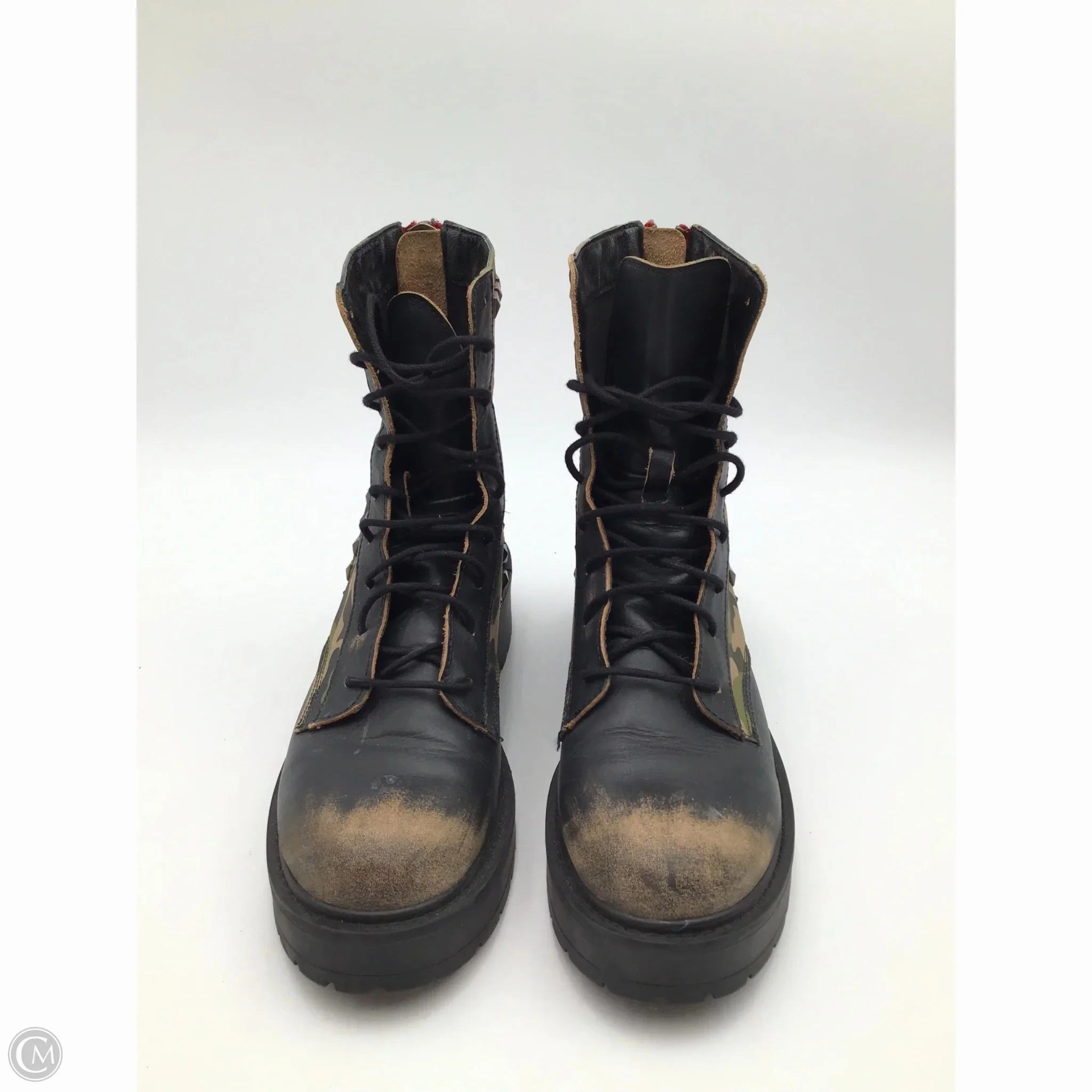 Toddler Combat Boots Boots Combat By Steve Madden In Camouflage Print, Size: 9