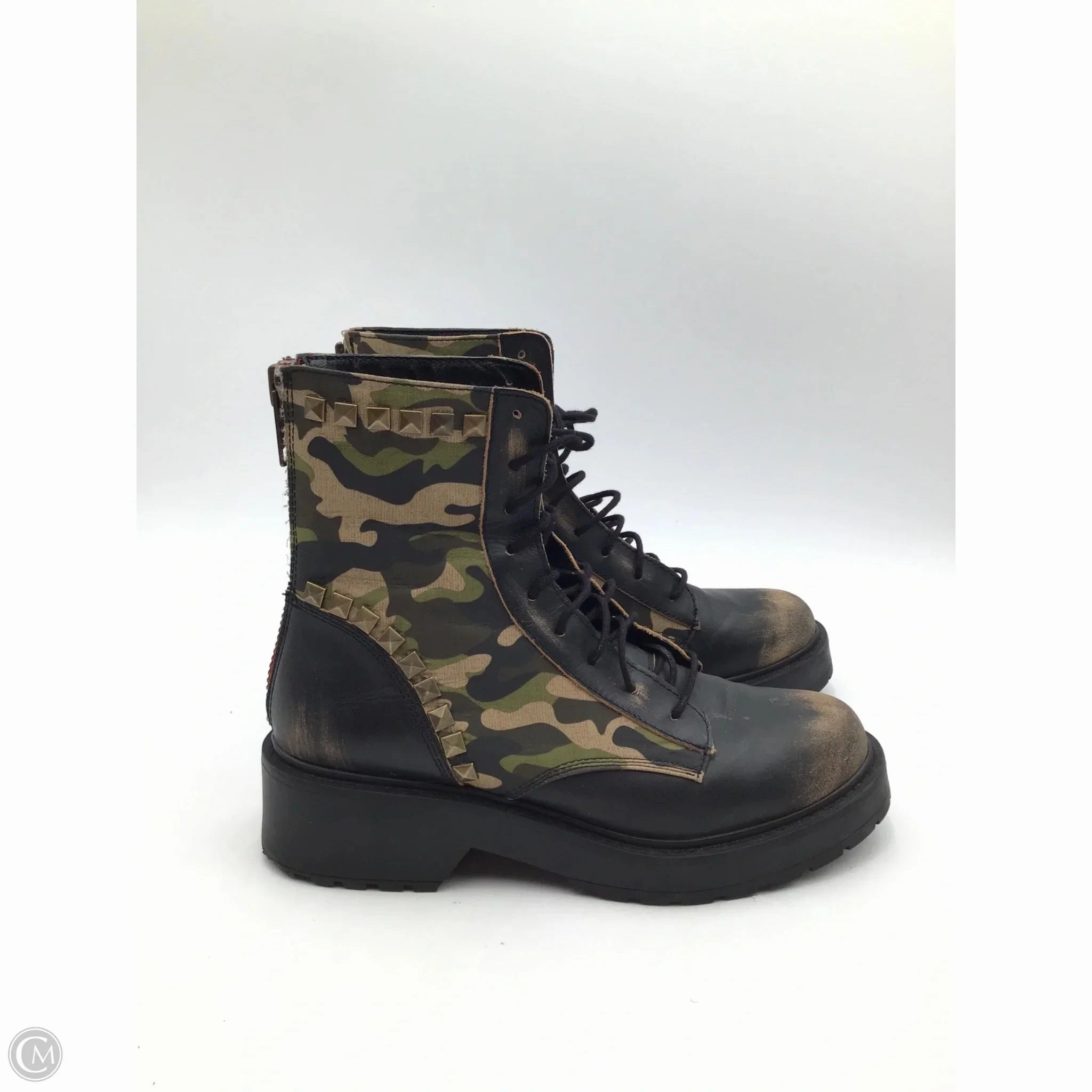 Combat Boots Style Ideas Boots Combat By Steve Madden In Camouflage Print, Size: 9