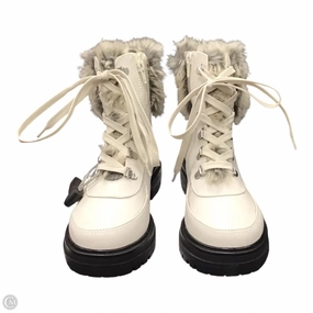 Suit And Combat Boots Boots Combat By Sun & Shadow In Cream, Size: 7.5