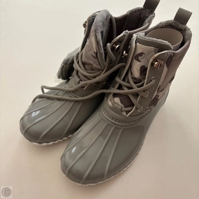 Boots Combat By Tommy Hilfiger In Grey, Size: 8 Chunky Platform Combat Boots
