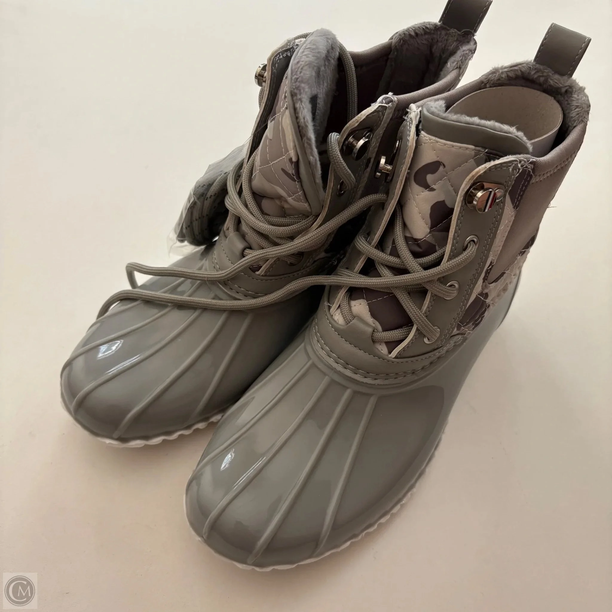 Boots Combat By Tommy Hilfiger In Grey, Size: 8 Best Cold Weather Combat Boots