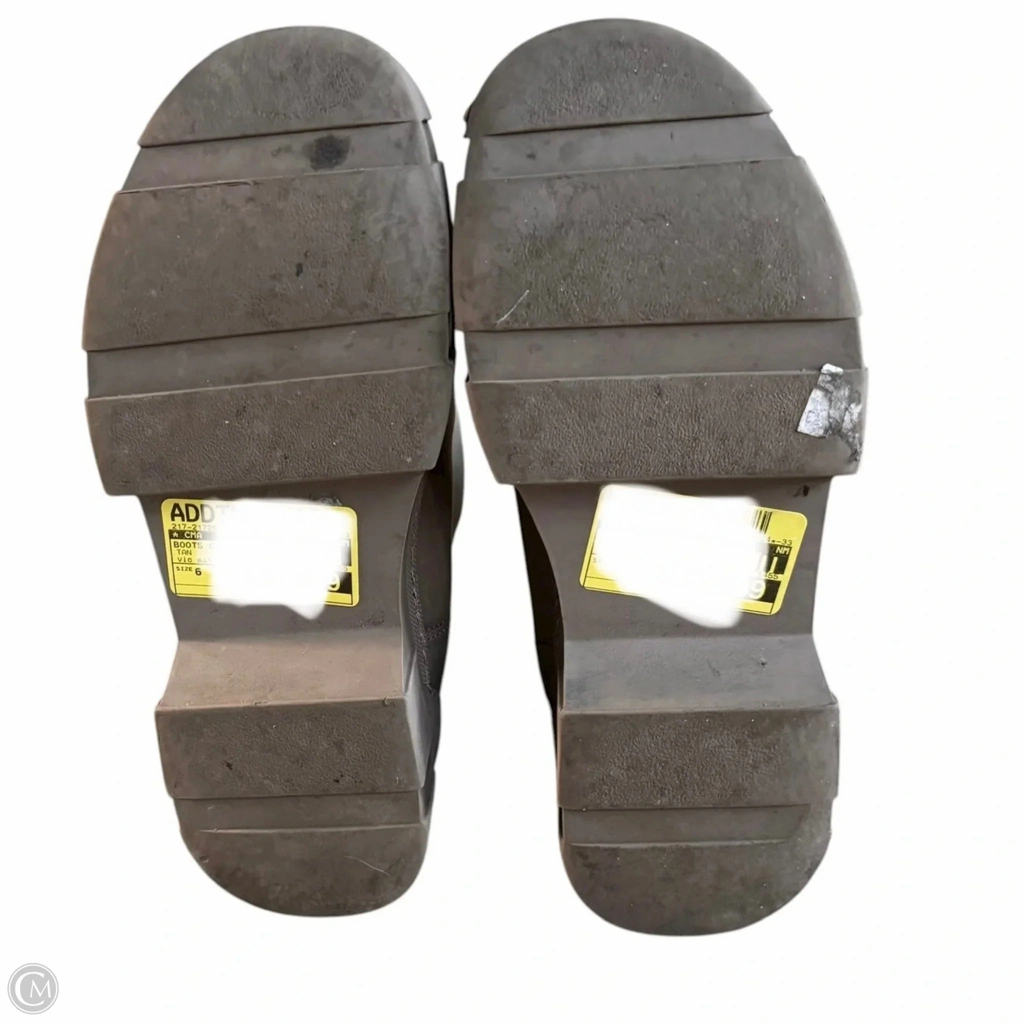 Boots Combat By Vic Matie In Tan, Size: 6 Combat Boots In The 90s