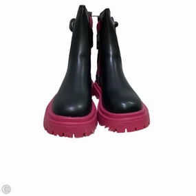 Boots Rain By Clothes Mentor In Black & Pink, Size: 9 Polo Ralph Lauren Rain Boots