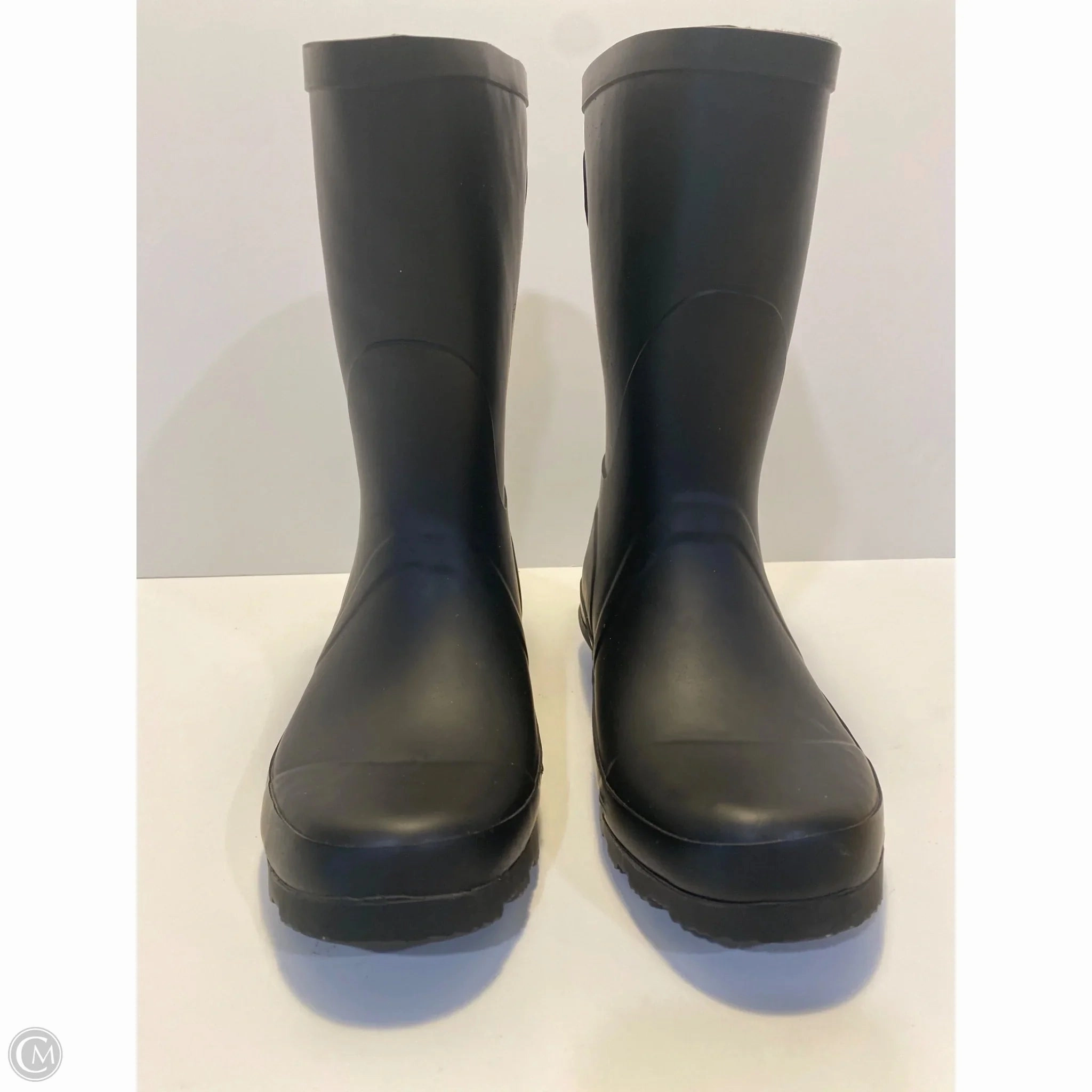 Boots Rain By Clothes Mentor In Black, Size: 7 Rain And Snow Boot